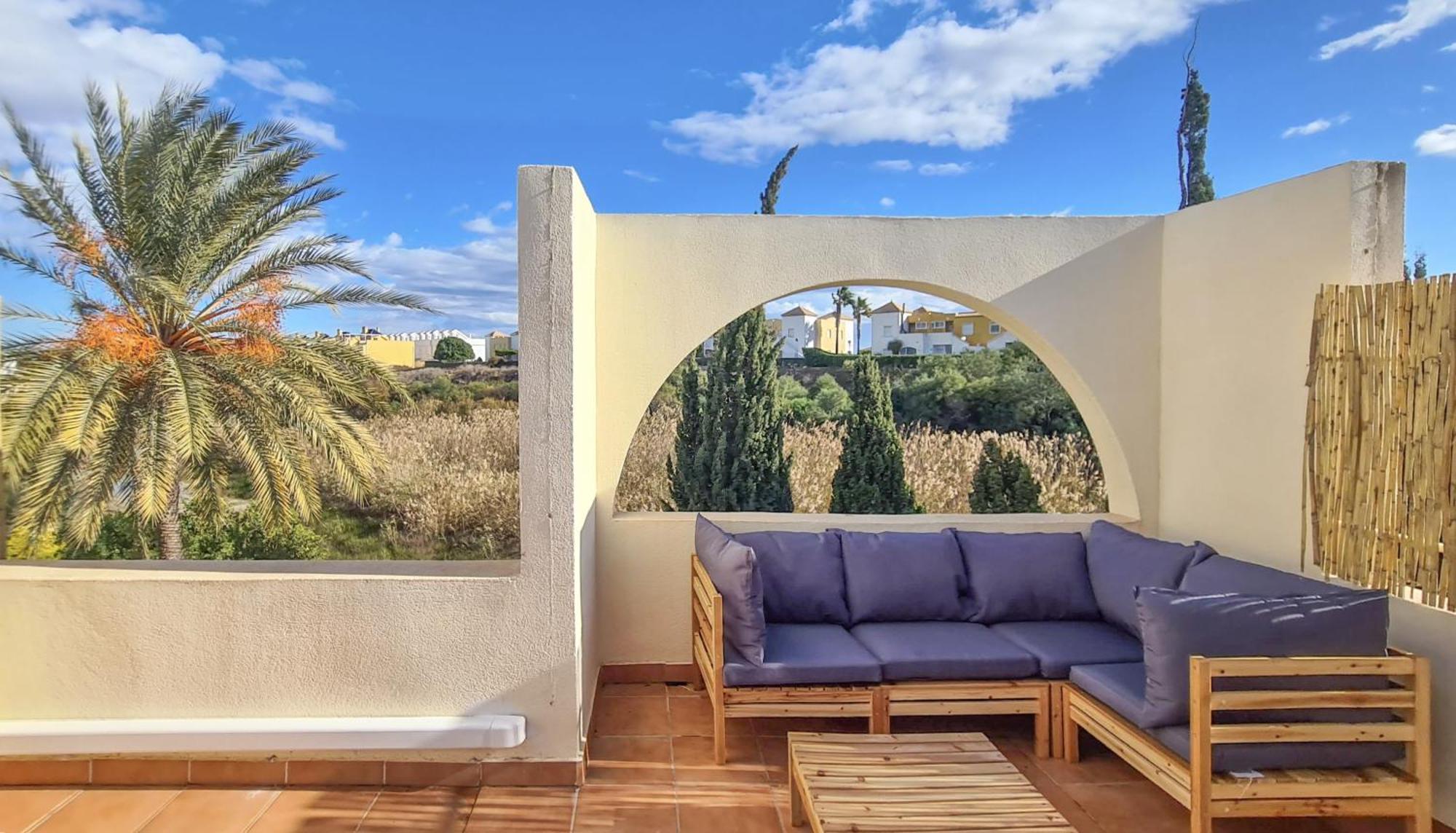 Garden Vistas. Hermoso Duplex Con Patio, Solarium Y Piscina. Vera Exterior photo