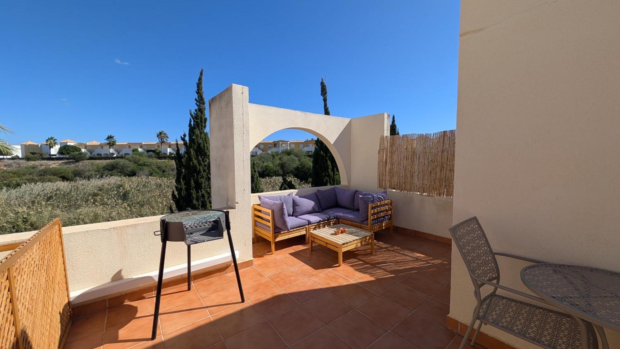Garden Vistas. Hermoso Duplex Con Patio, Solarium Y Piscina. Vera Exterior photo